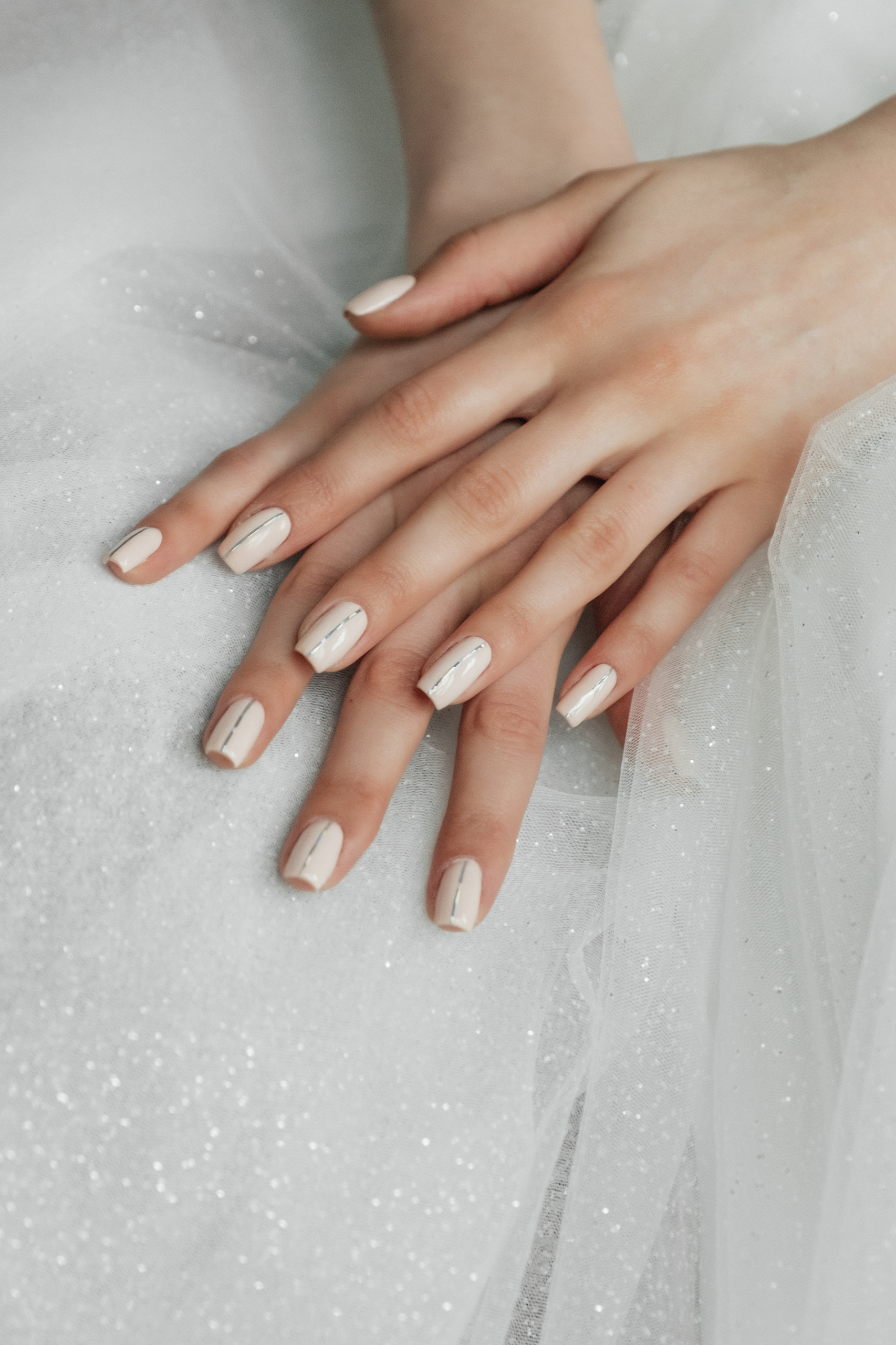 Свадебный маникюр для невесты