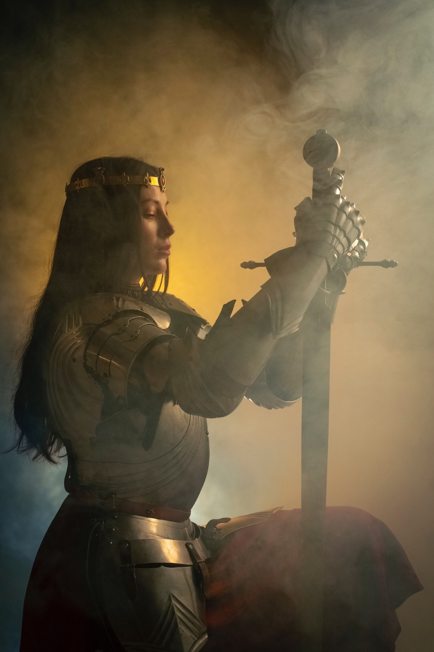 Обучение. Фотограф Александр Никитин. Съёмка в доспехах. Санкт-Петербург. nikitin_photo