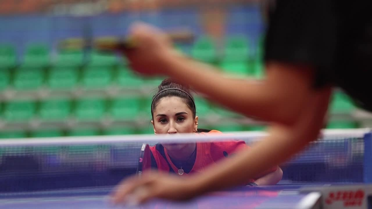 Фотосъёмка настольного тенниса. Спортивный фотограф Зянтереков Антон