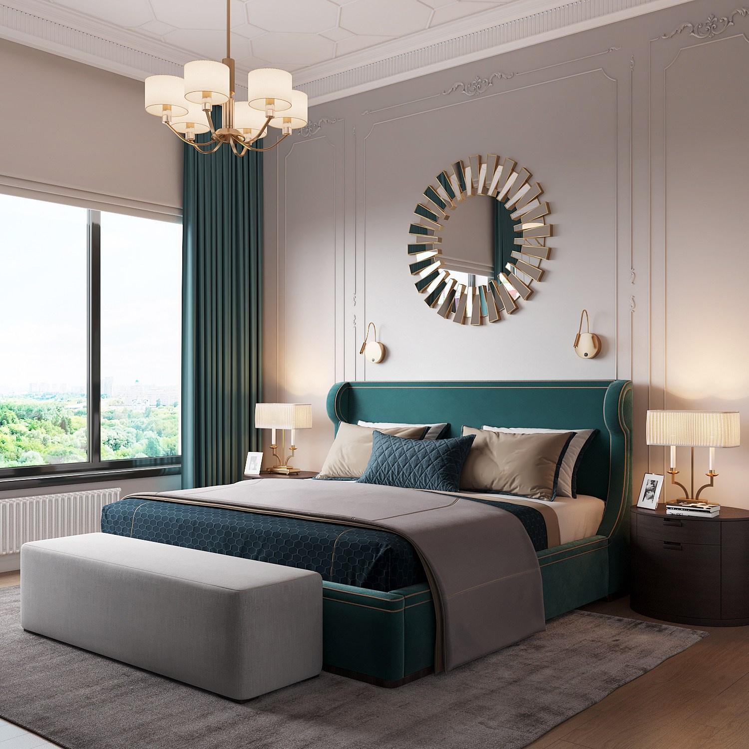 ЖК Река. Дизайн интерьера в Москве