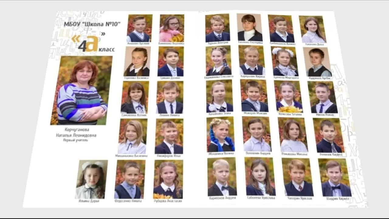 Выпускной альбом «Планшет» (1). Главная