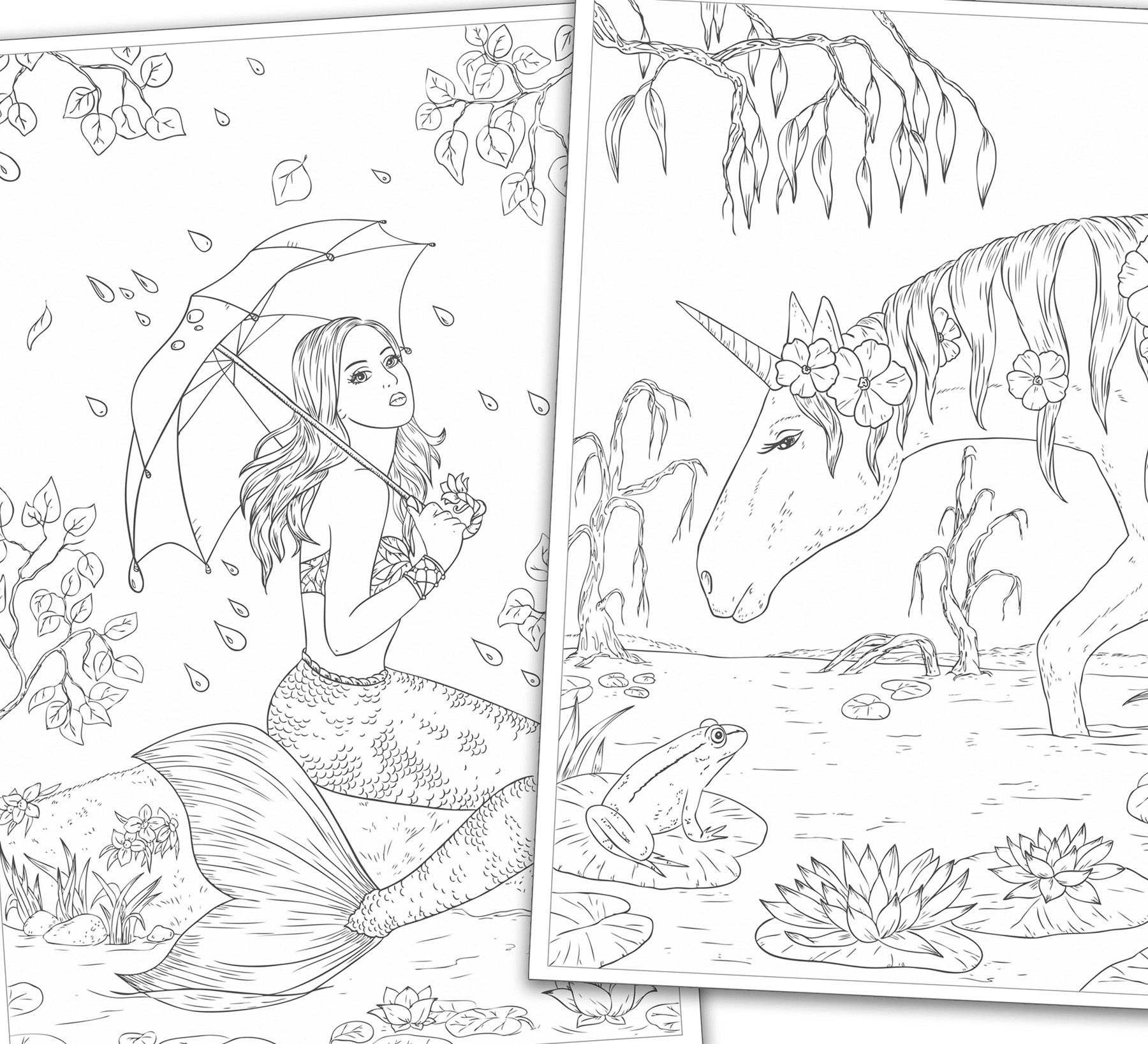 12enchantedforest. Раскраски Алёны Лазаревой