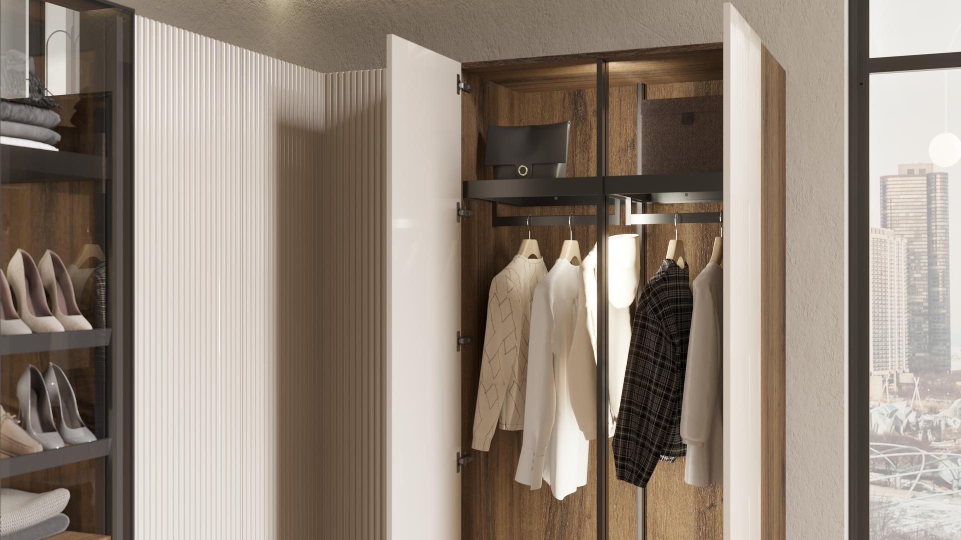 Гардеробные системы MGS мебель. MGS мебель в Ростове-на-Дону. Высочайшее качество исполнения. Инновационные и классические материалы. MGS mebel Ростов