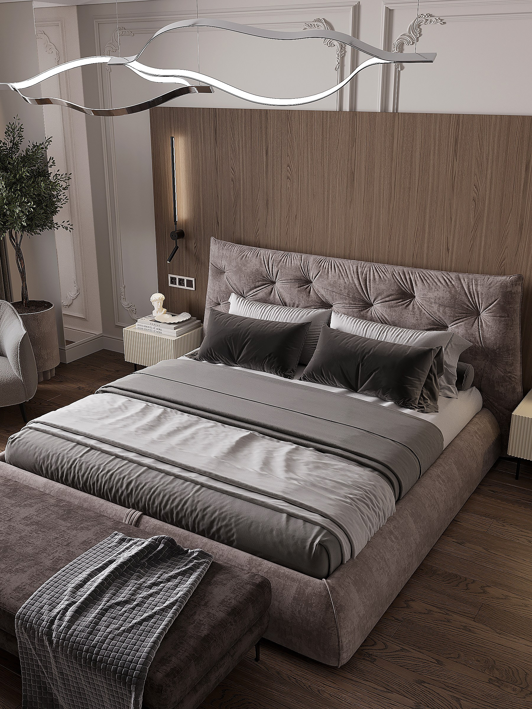 Жилой дом НОВЫЕ ВЁШКИ, 360 м² | МОСКВА. Design interior-Samsonyan R