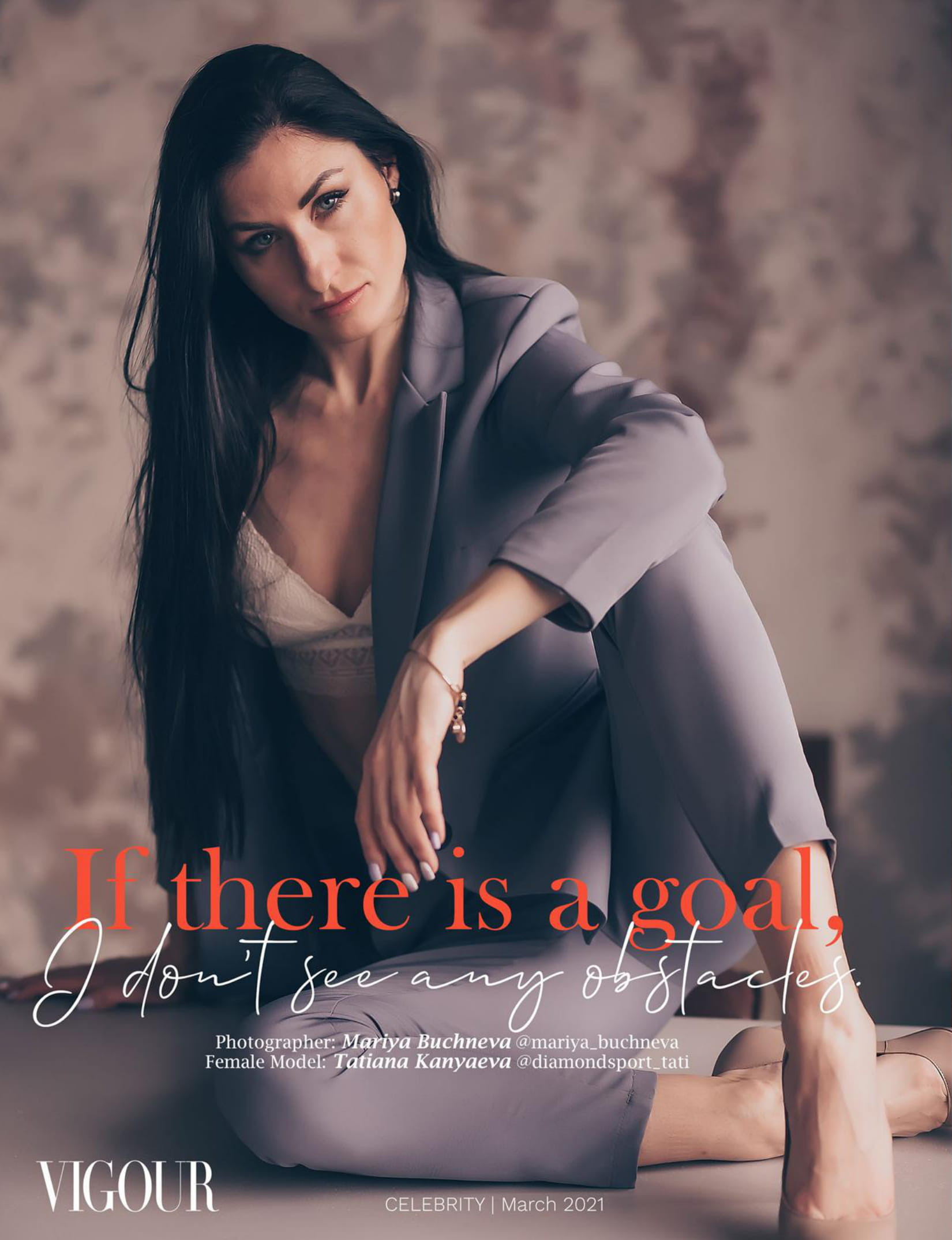 Креативная женская фотосессия для глянца. Фотограф в Подольске — Мария Бучнева