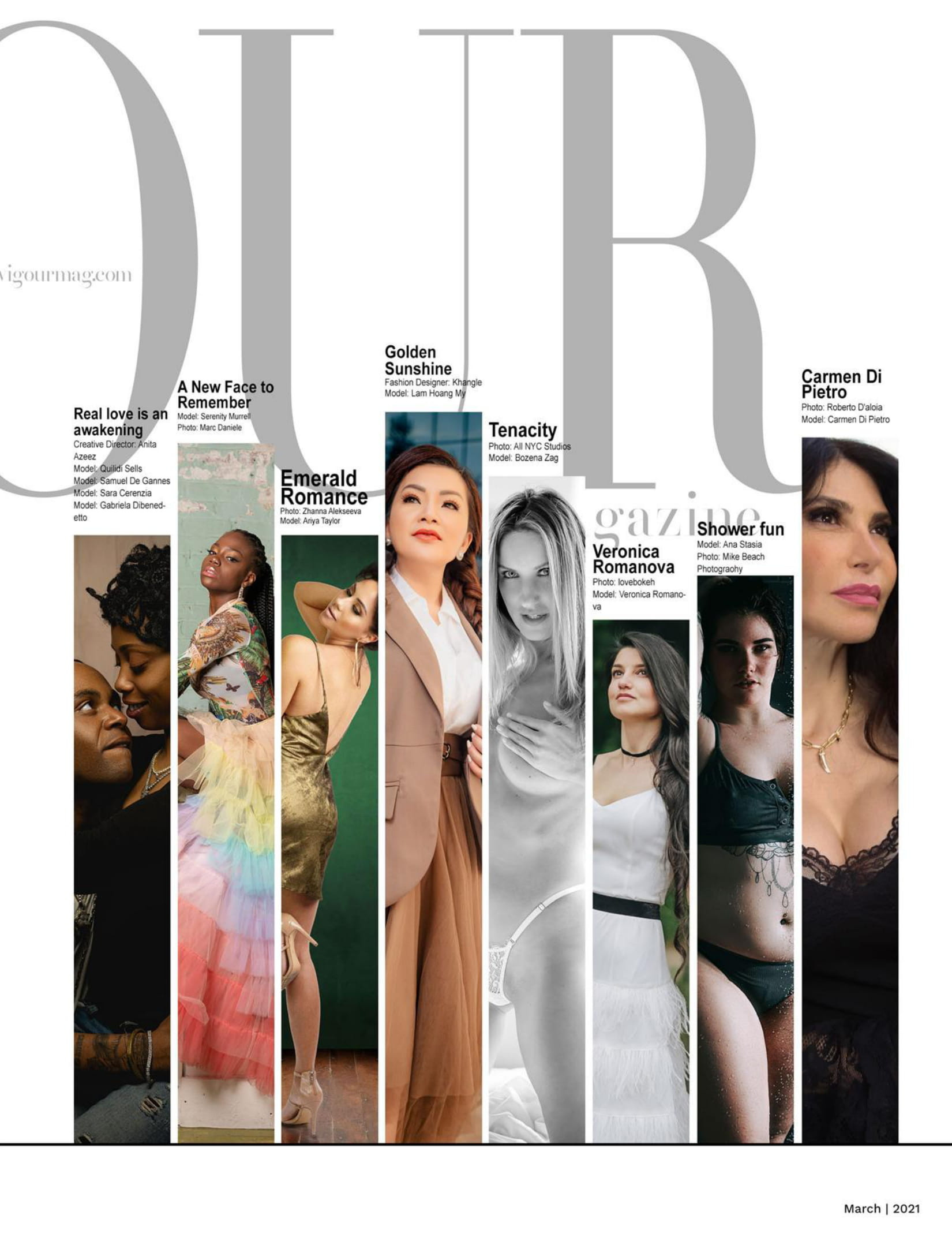 Креативная женская фотосессия для глянца. Фотограф в Подольске — Мария Бучнева