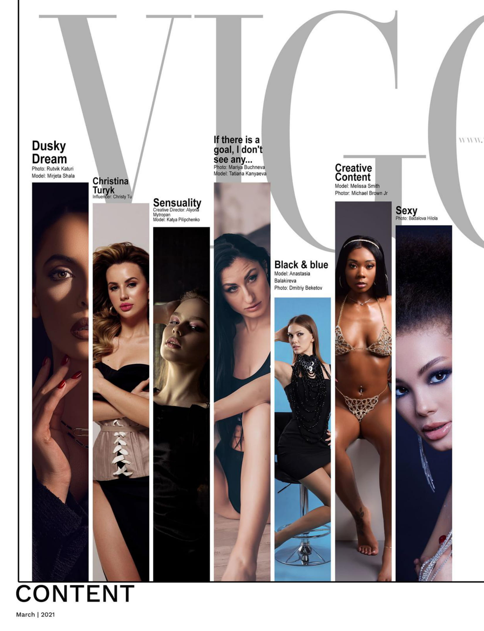 Креативная женская фотосессия для глянца. Фотограф в Подольске — Мария Бучнева