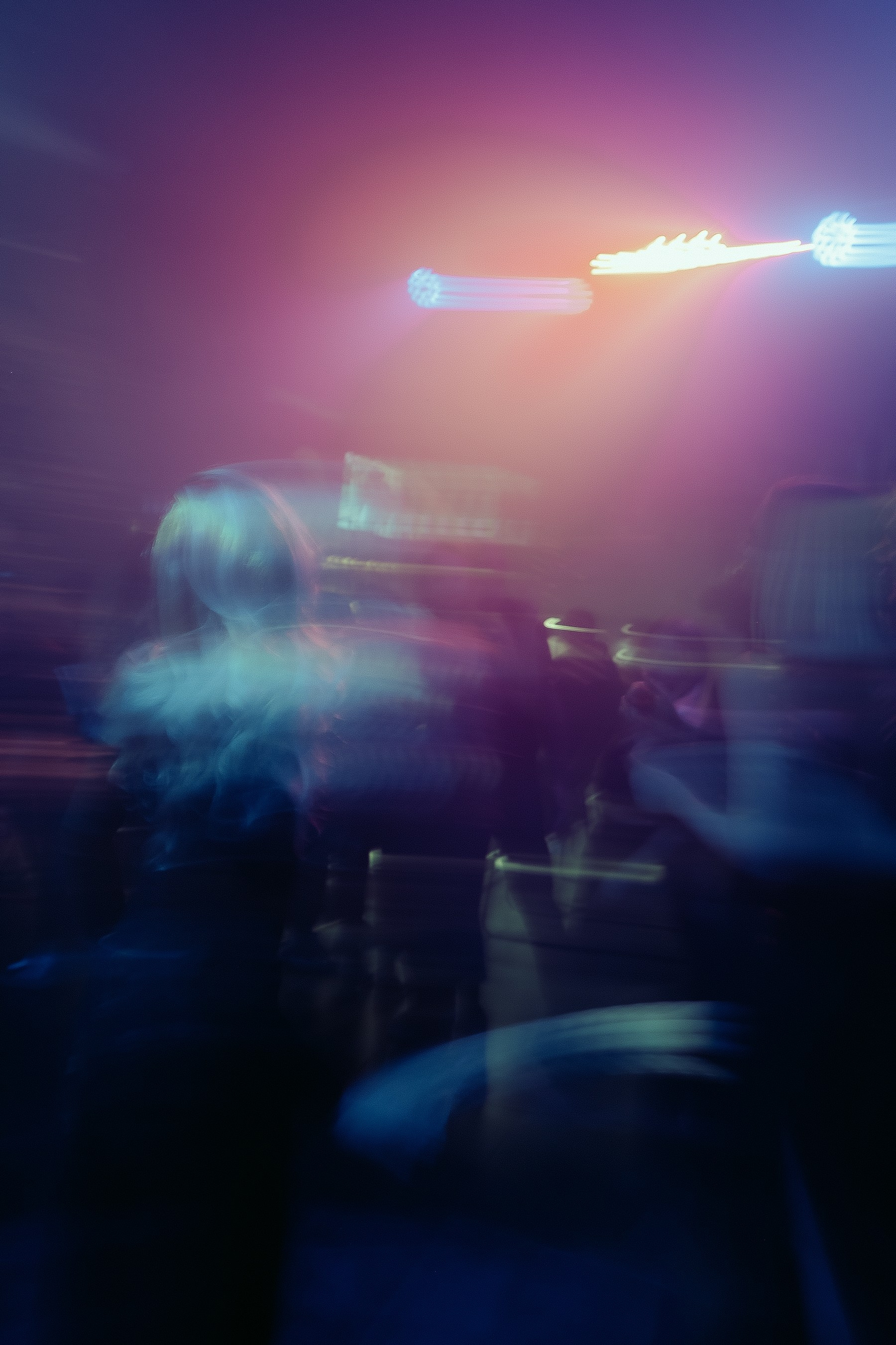 Attività. Fotografo a Mosca con un’atmosfera notturna di foto