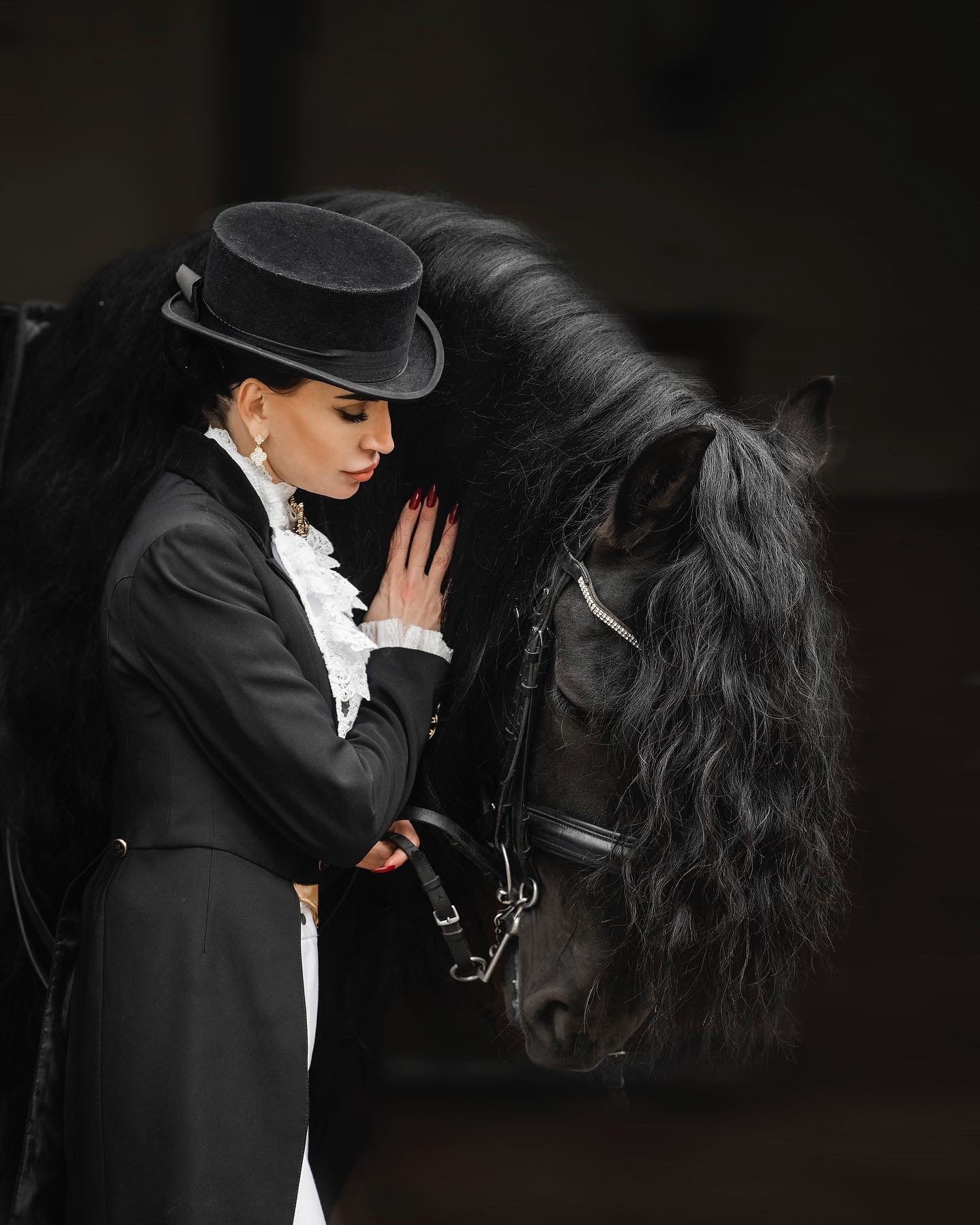 Портрет с лошадью — конная фотосессия