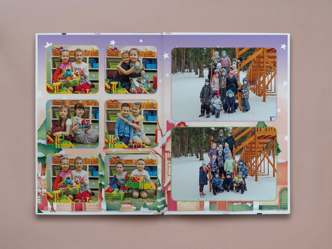 Выпускные альбомы детского сада. Фотограф Николай Селуков