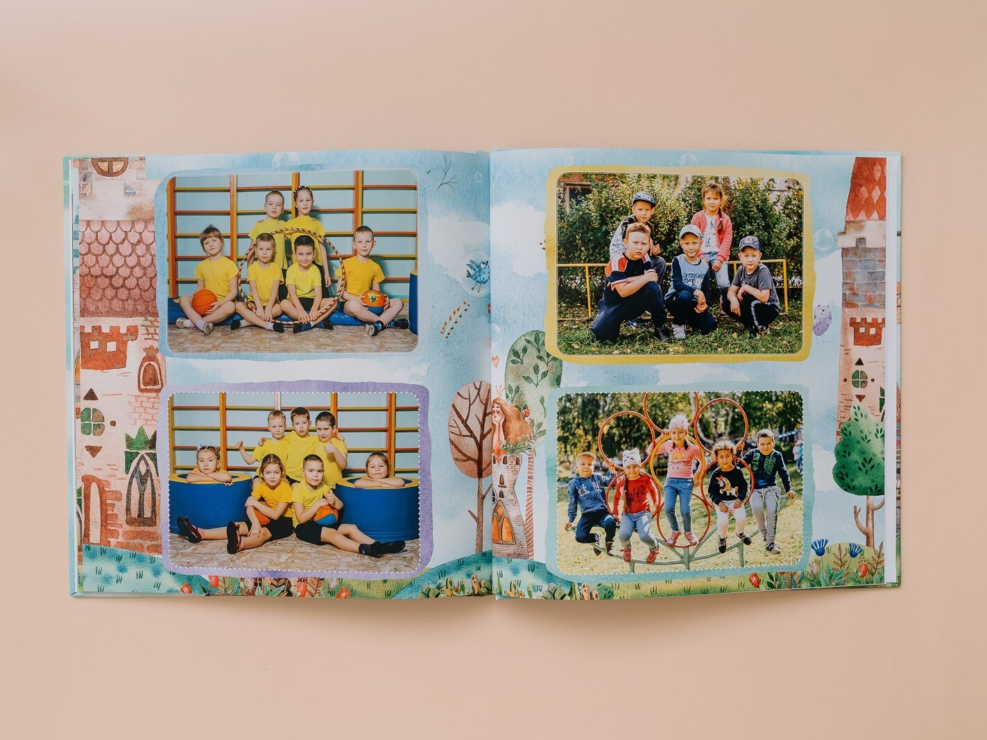 Выпускные альбомы детского сада. Фотограф Николай Селуков