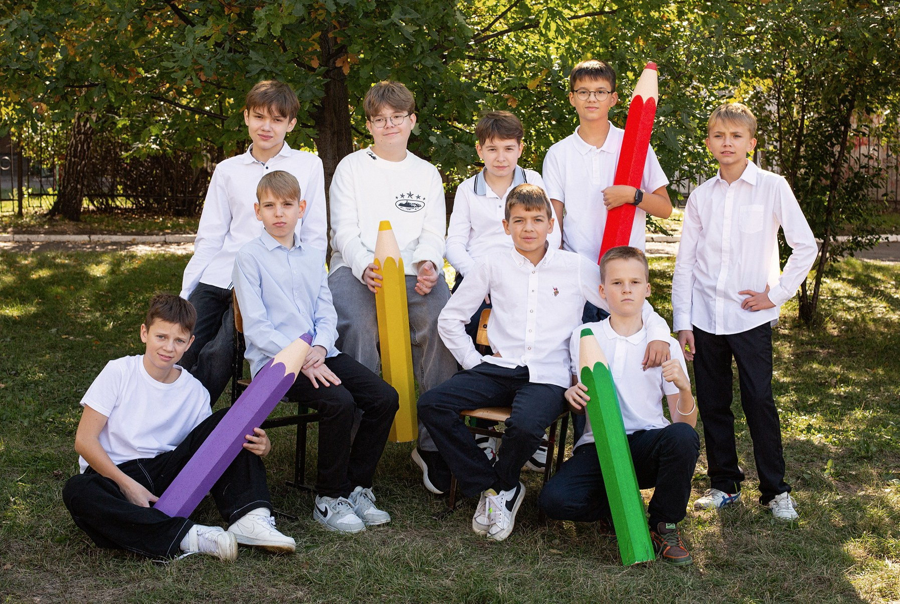 5-8 класс. Студия «Фокус» детская фотография Ольги Поповой г. Бийск