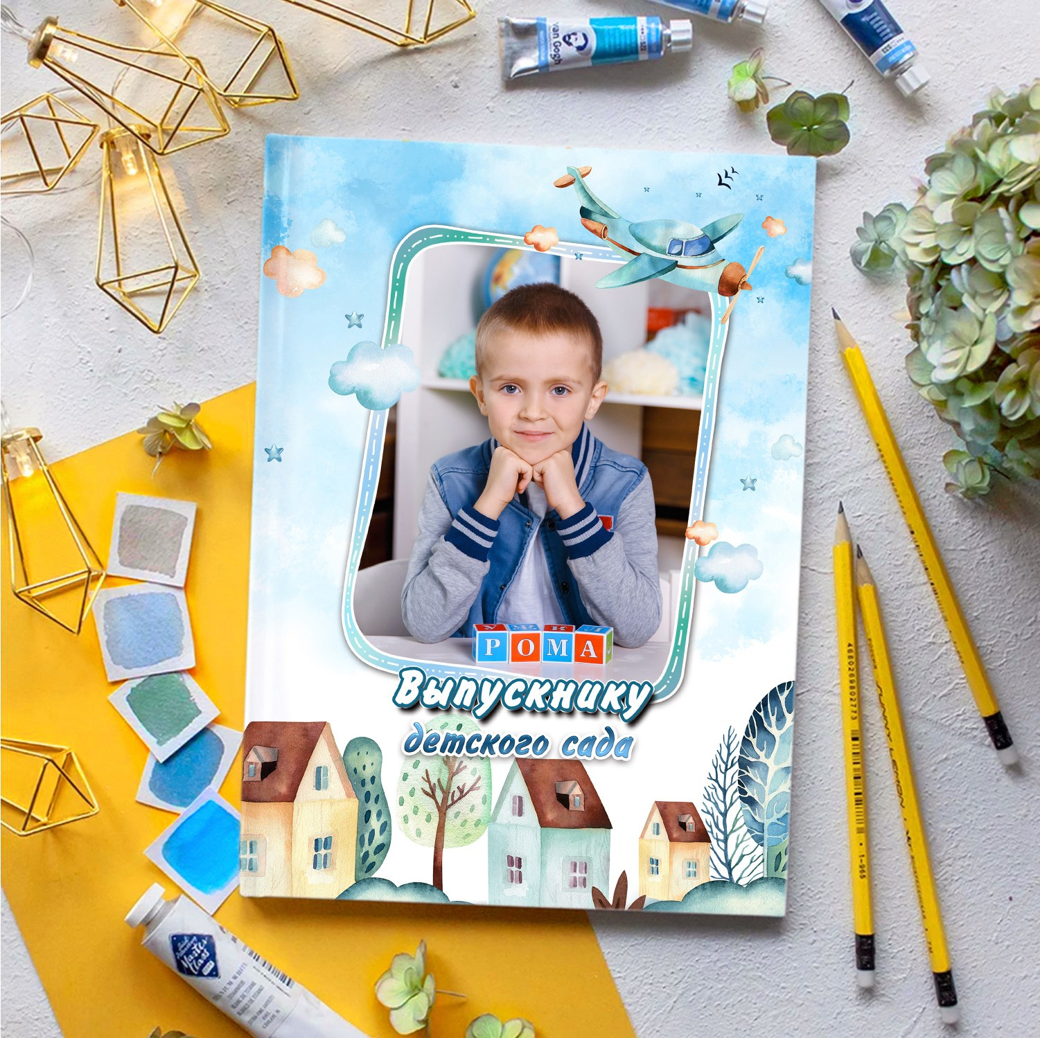Альбом в фотостудии. Выпускные альбомы в школе и детском саду