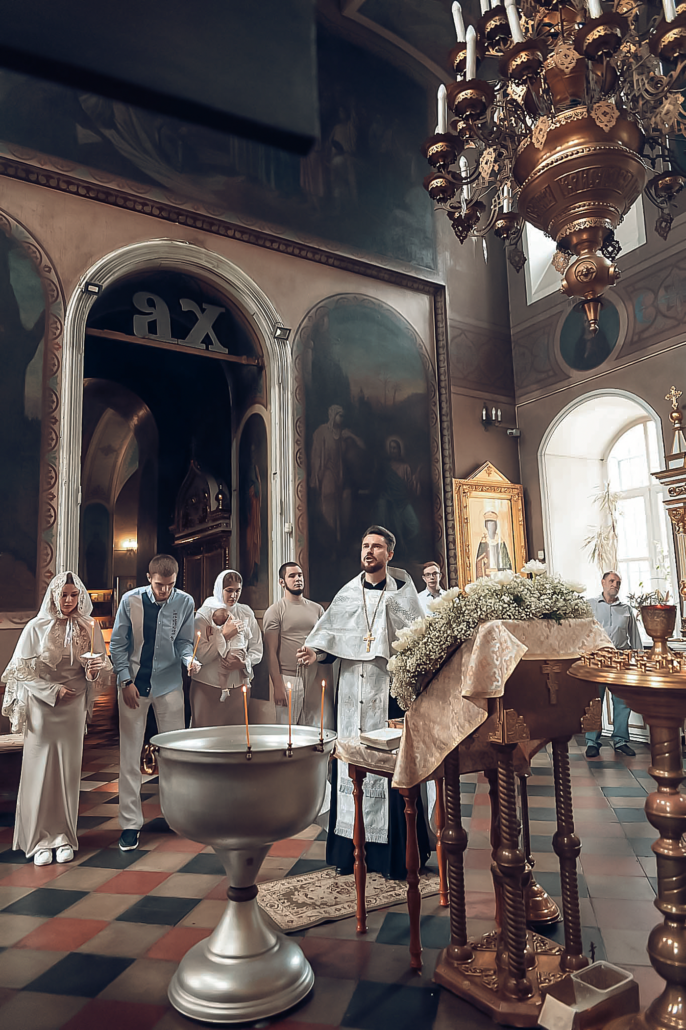 Крещение. Детский и семейный фотограф Елена Серова