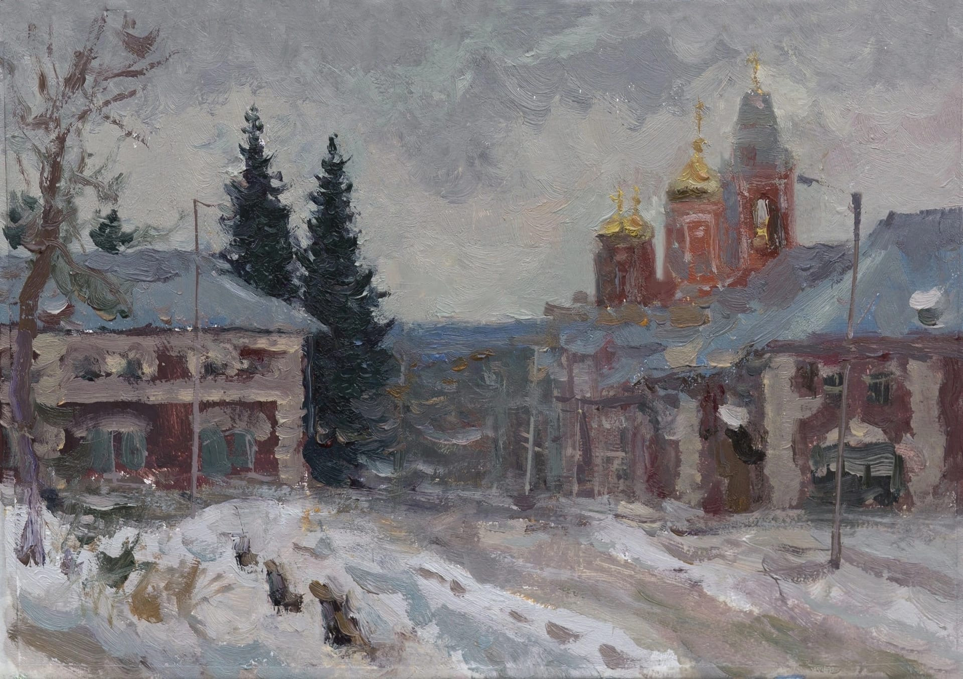 Вид на храм Михаила Архангела