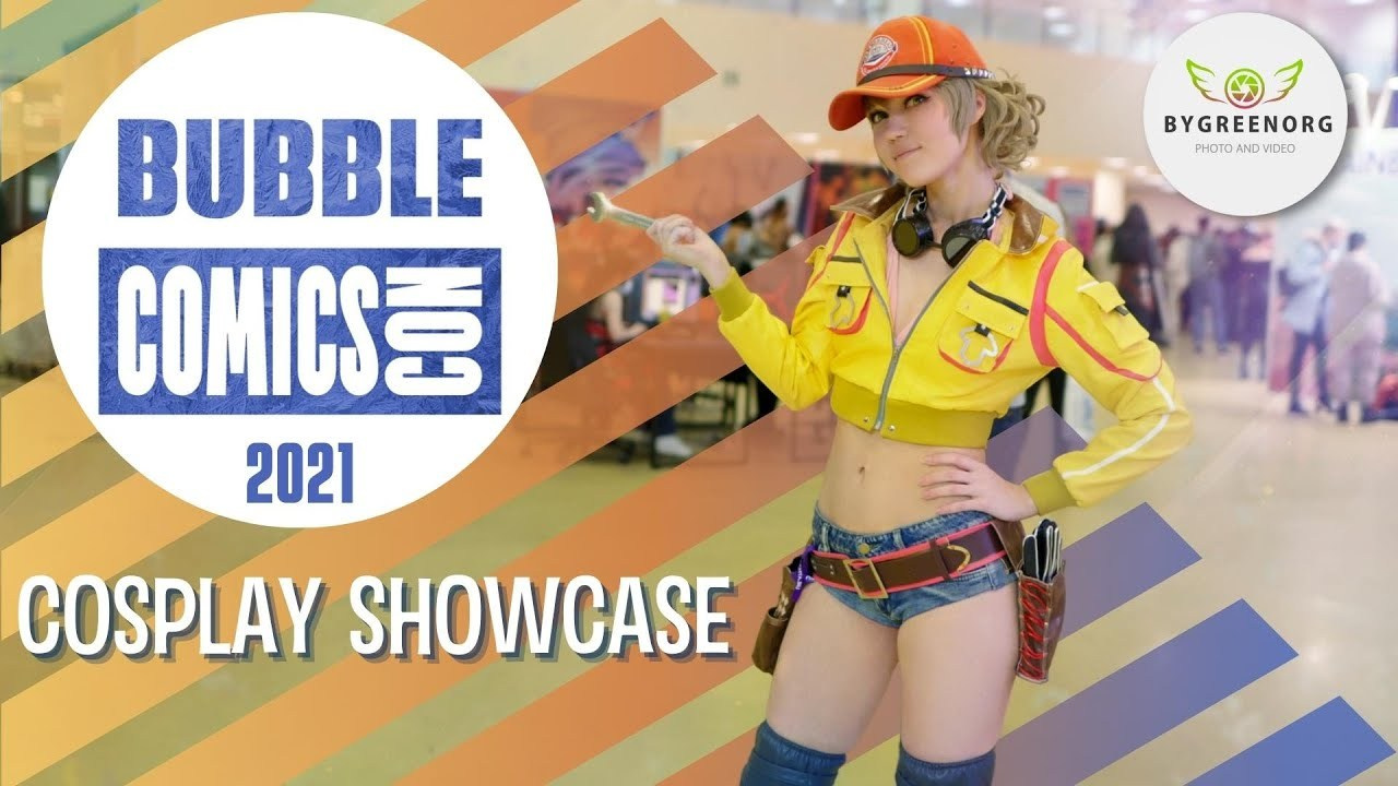 Bubble Comics Con 2021. ByGreenOrg и красивые фотографии