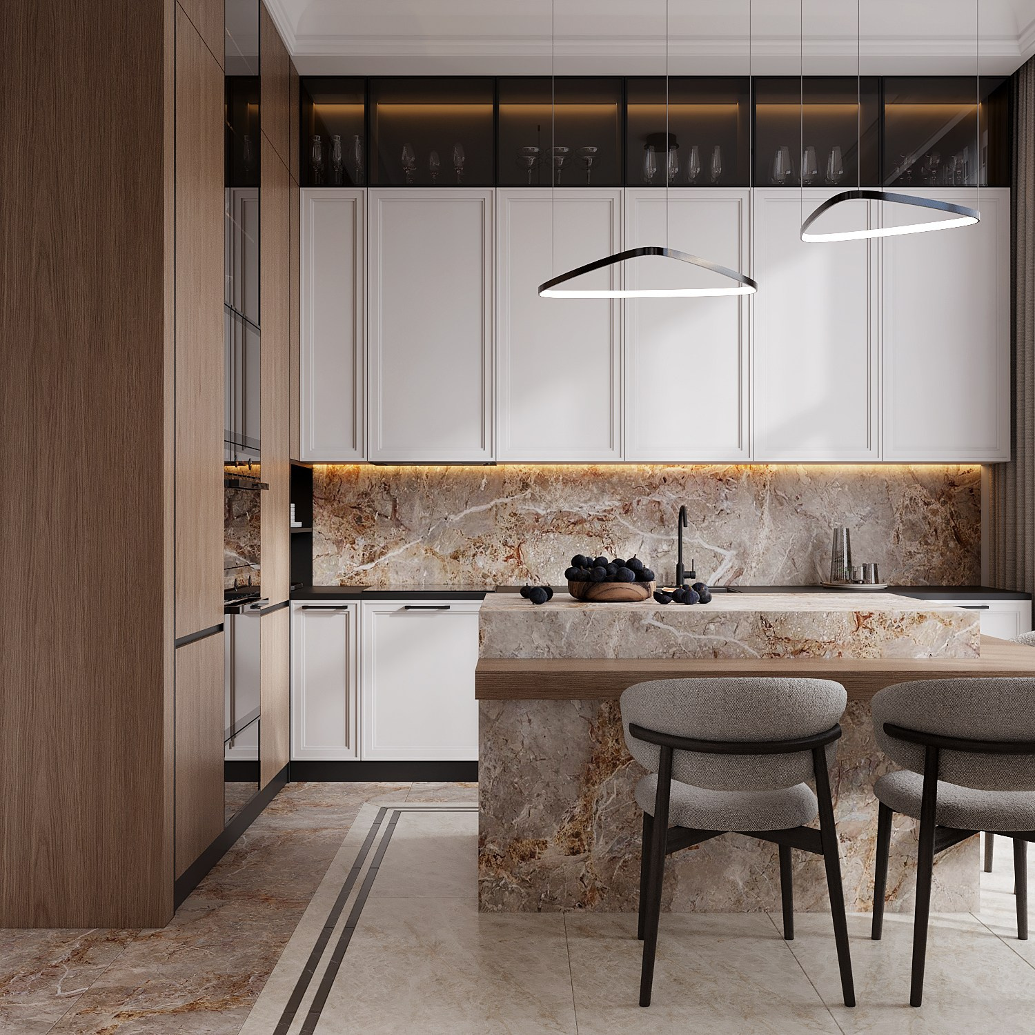 ЖК Река 2. Дизайн интерьера в Москве