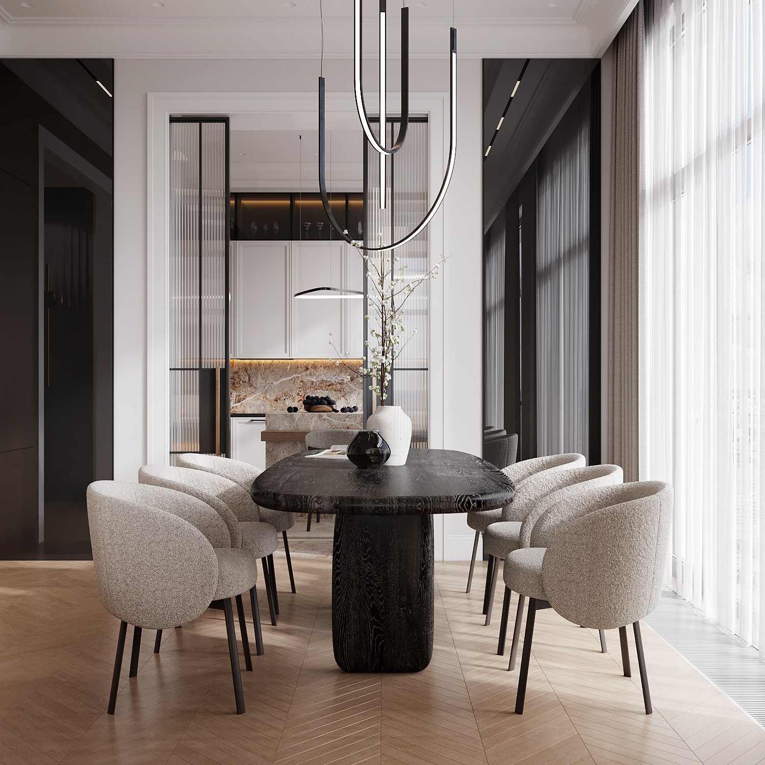 ЖК Река 2. Дизайн интерьера в Москве