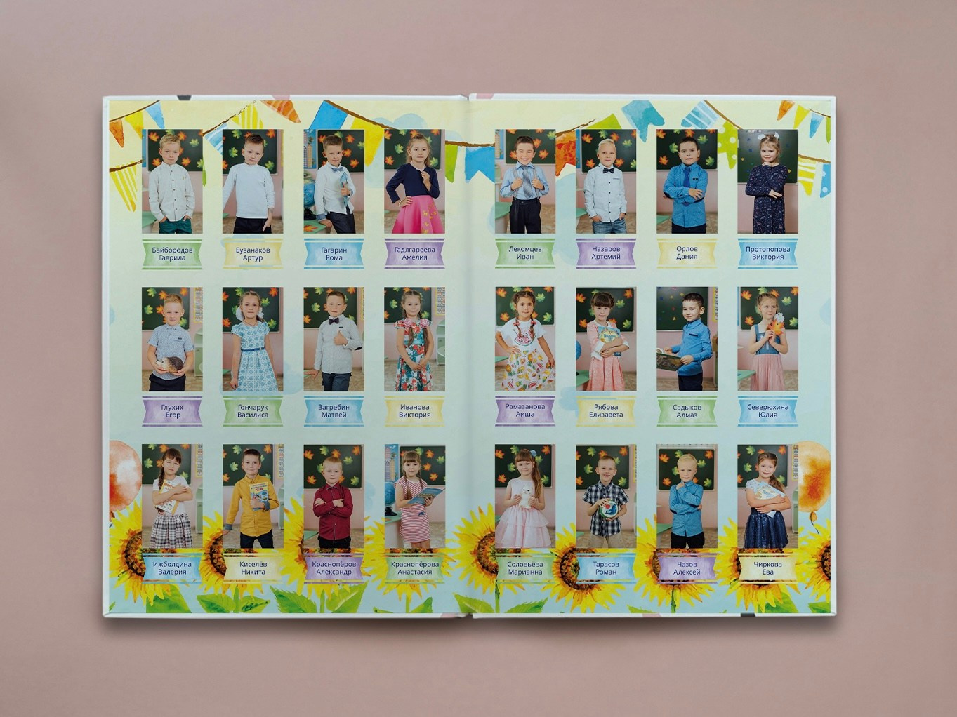 Выпускные альбомы детского сада. Фотограф Николай Селуков