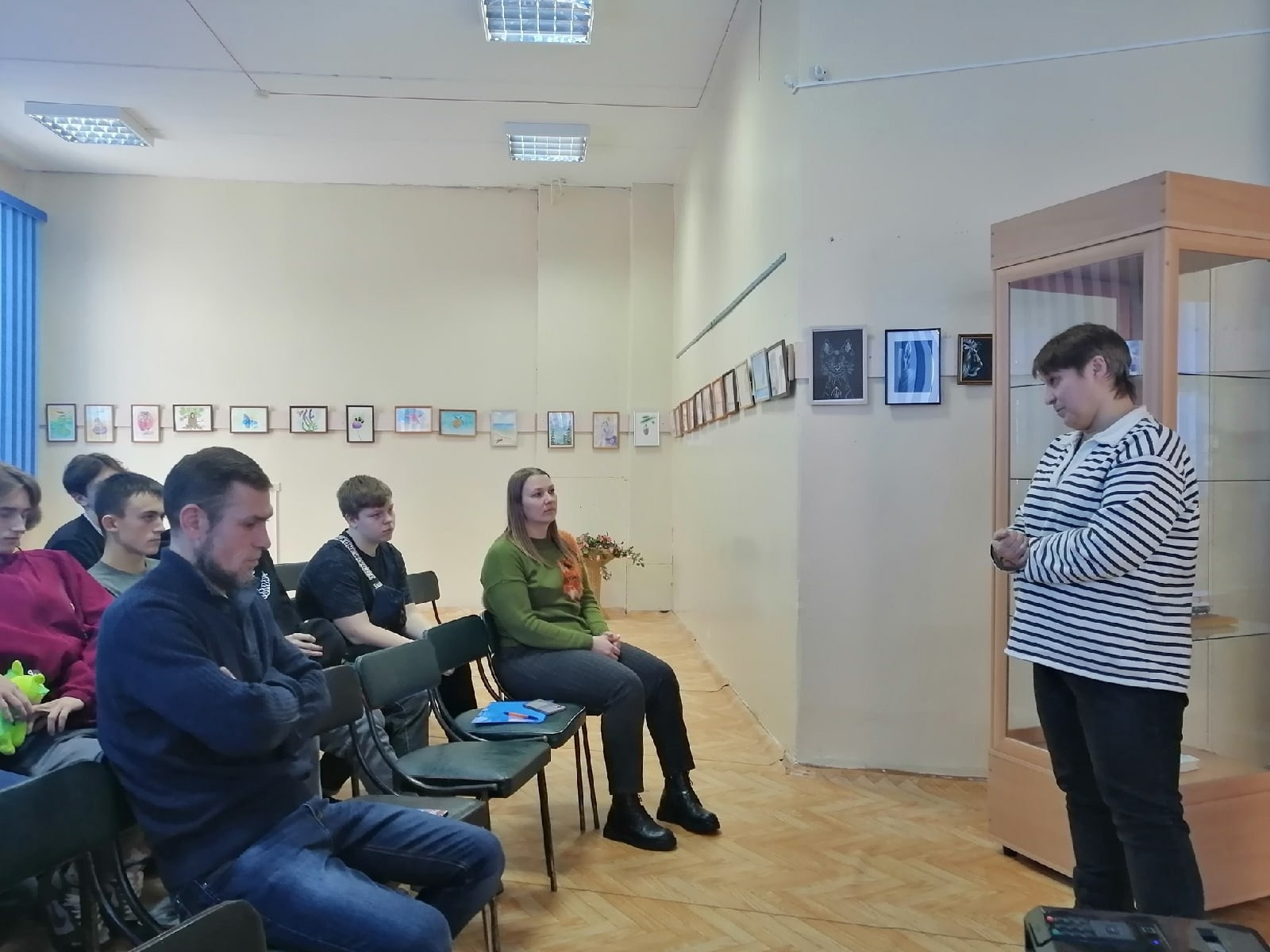 Лекция об «Ответственном отношении к животным» для студентов. НРОО КЦ "Собаковод"