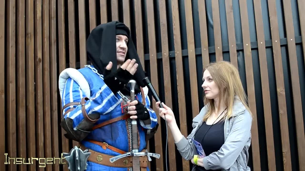 Видео интервью косплееров на фестивале Epic Con в Москве