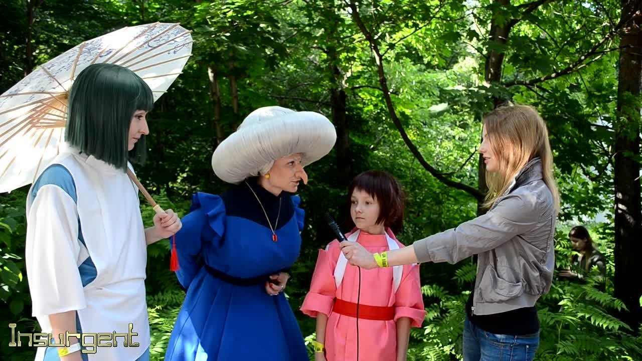 Видео интервью косплееров на фестивале Epic Con в Москве