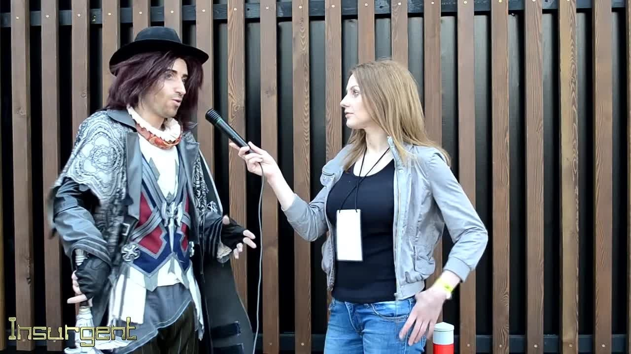 Видео интервью косплееров на фестивале Epic Con в Москве