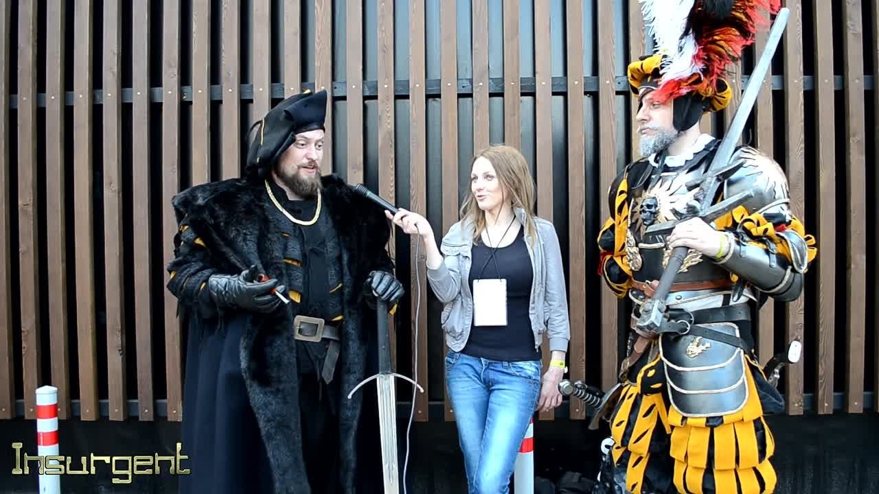 Видео интервью косплееров на фестивале Epic Con в Москве