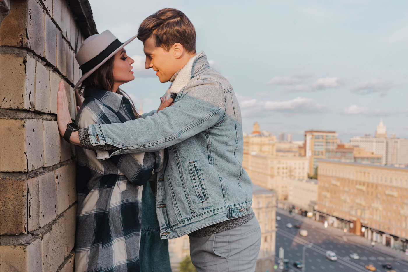 Фотосессия на крыше