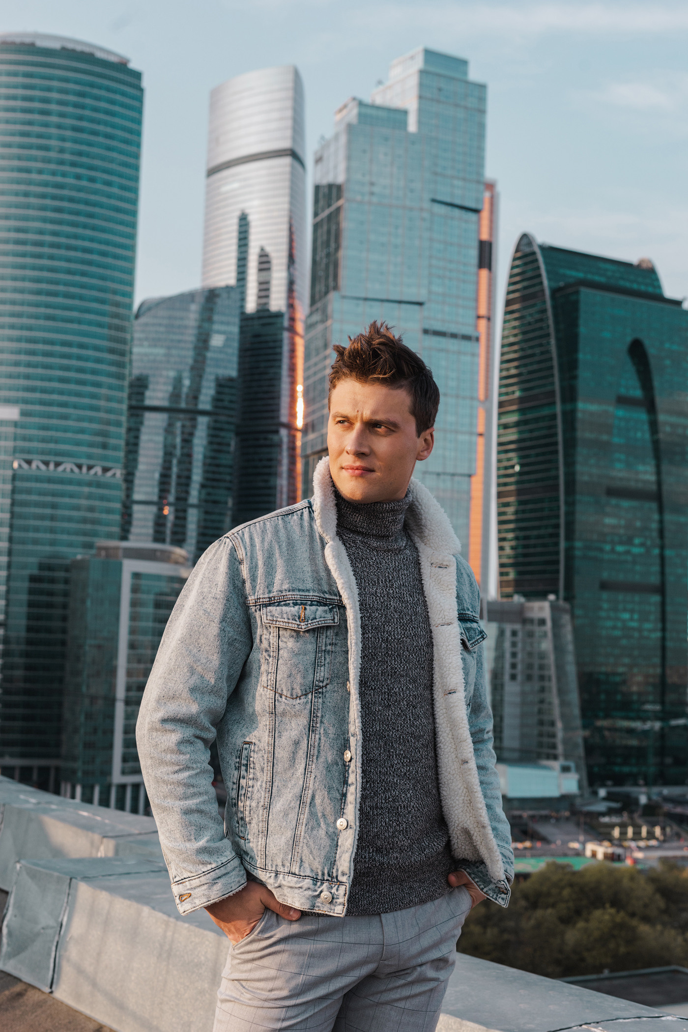 Фотосессия на крыше