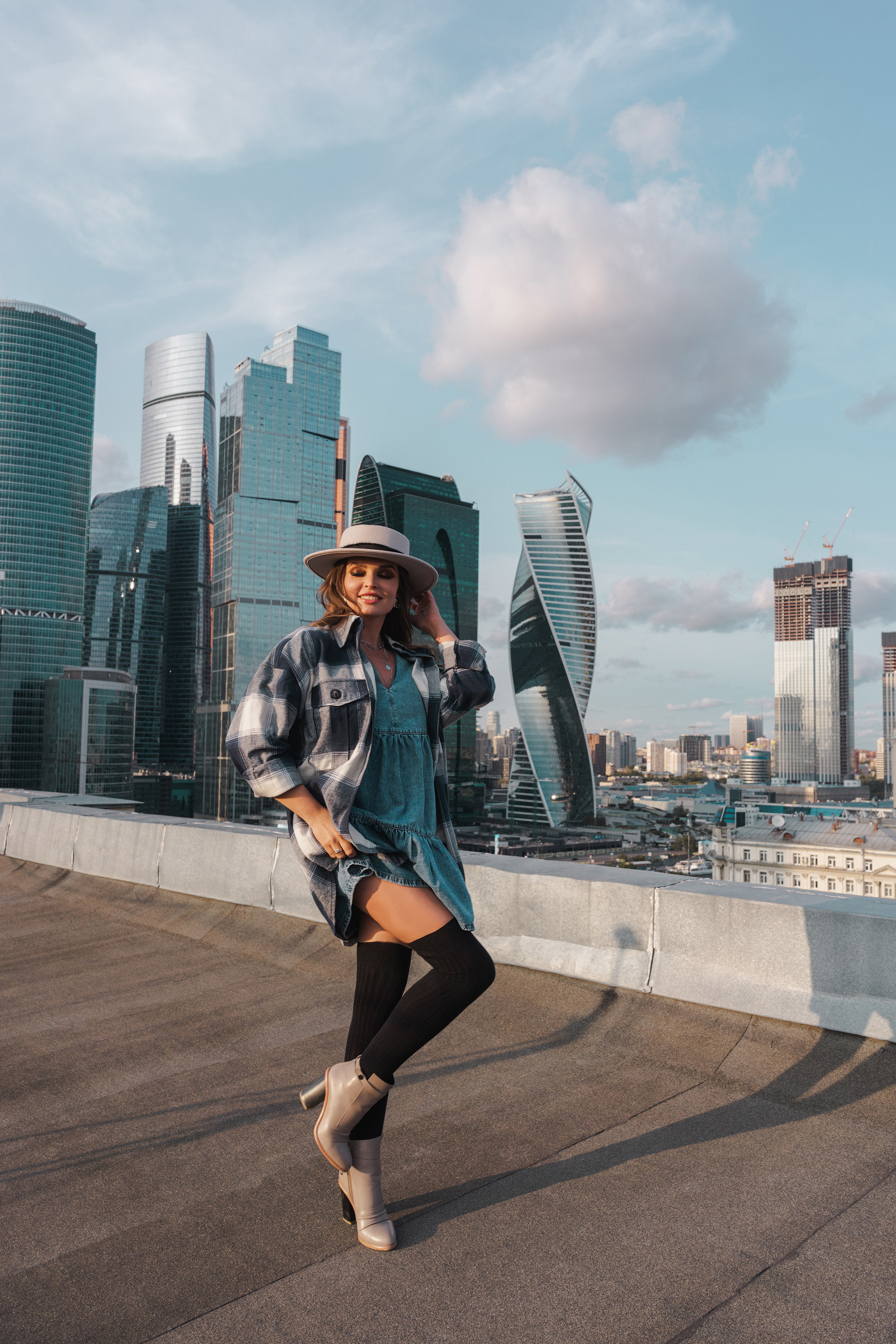 Фотосессия на крыше