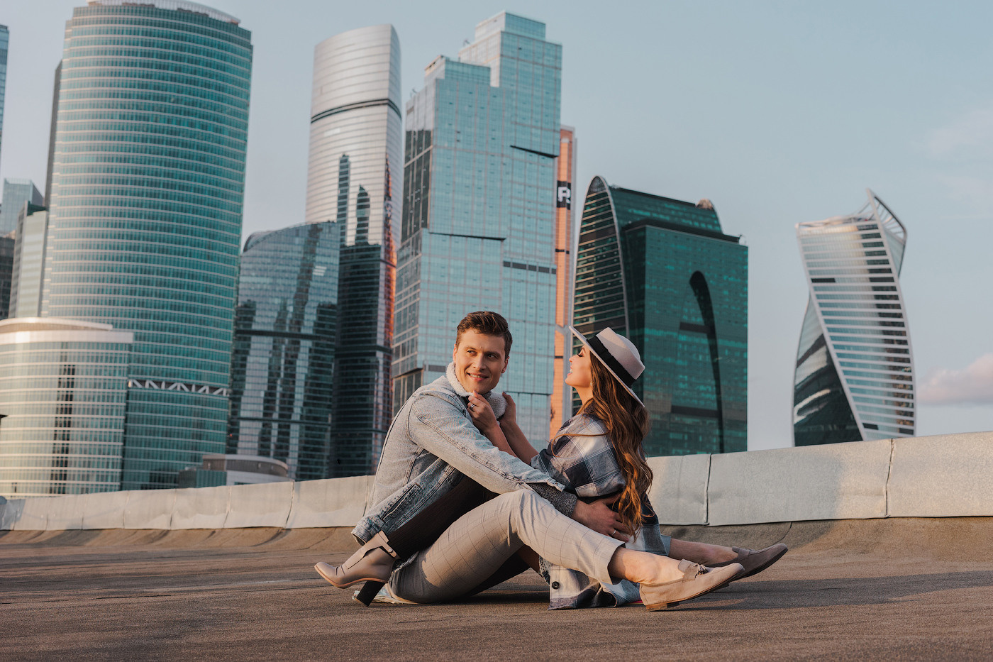 Фотосессия на крыше