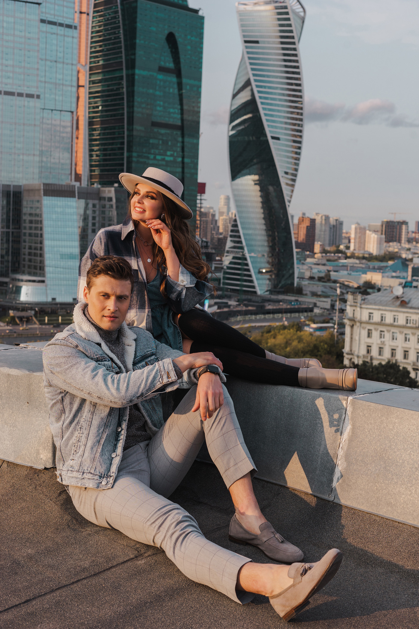 Фотосессия на крыше
