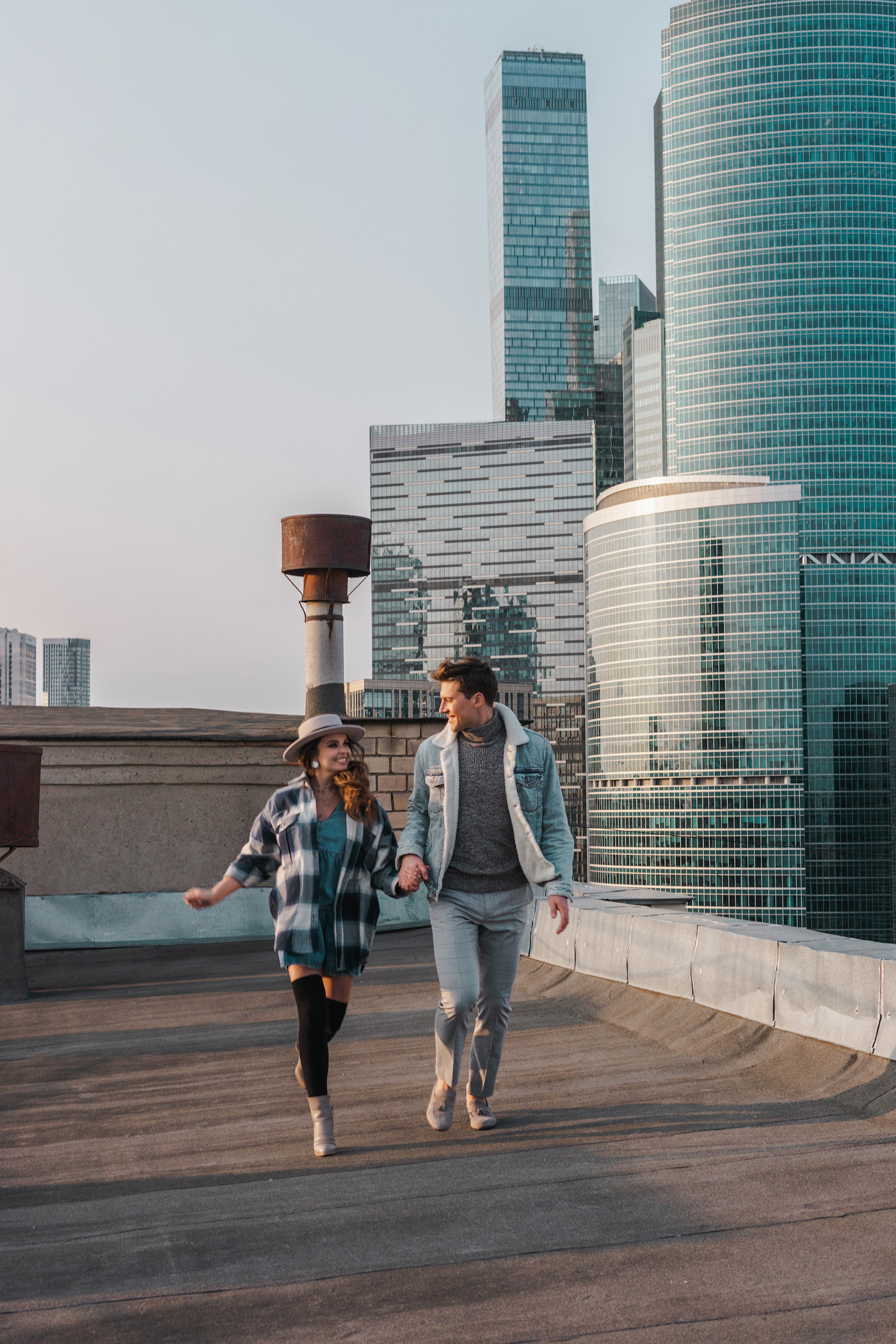 Фотосессия на крыше