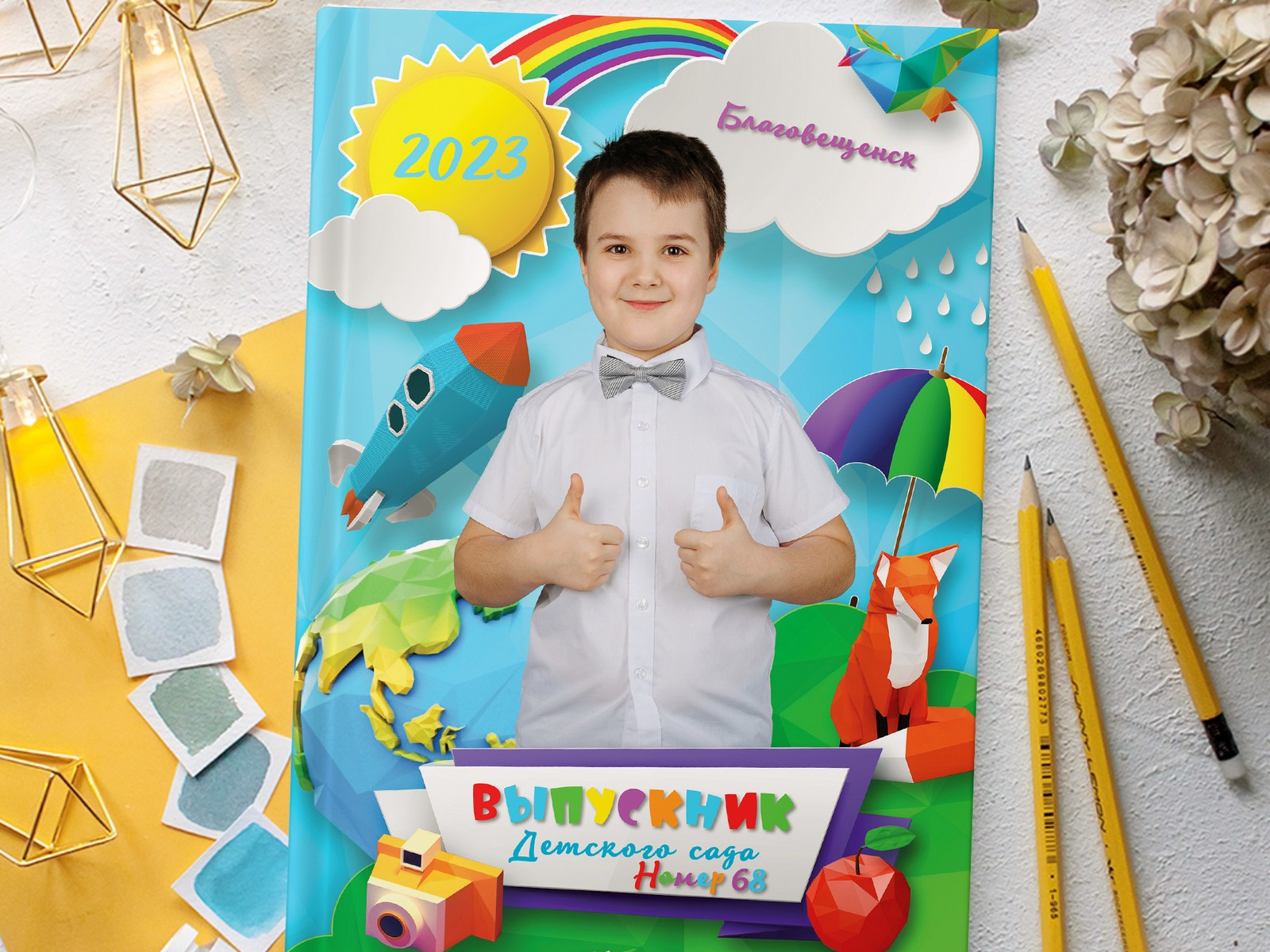 Фотокниги для детского сада. Фотограф Егор Бархатов