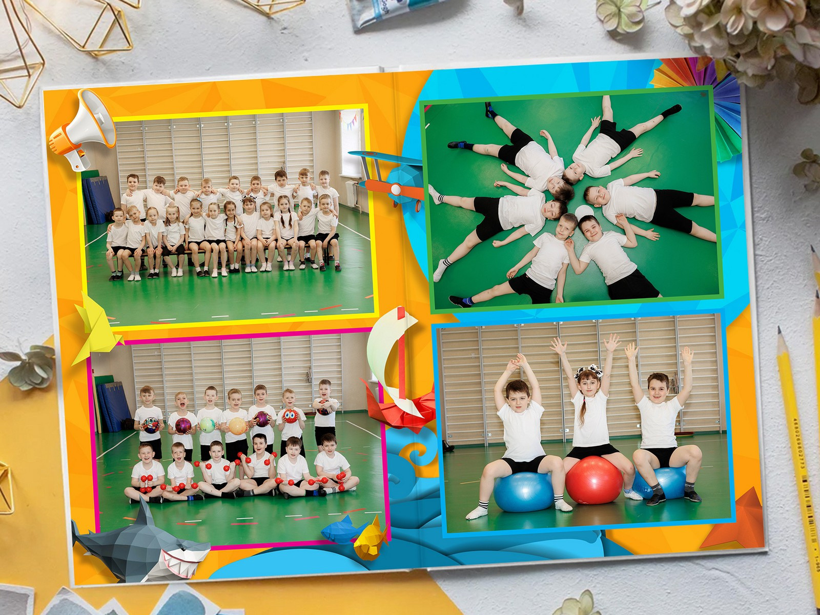 Фотокниги для детского сада. Фотограф Егор Бархатов