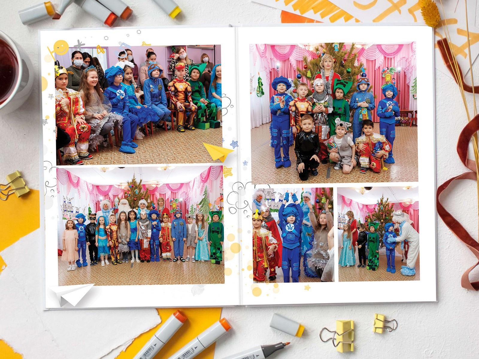 Фотокниги для детского сада. Фотограф Егор Бархатов