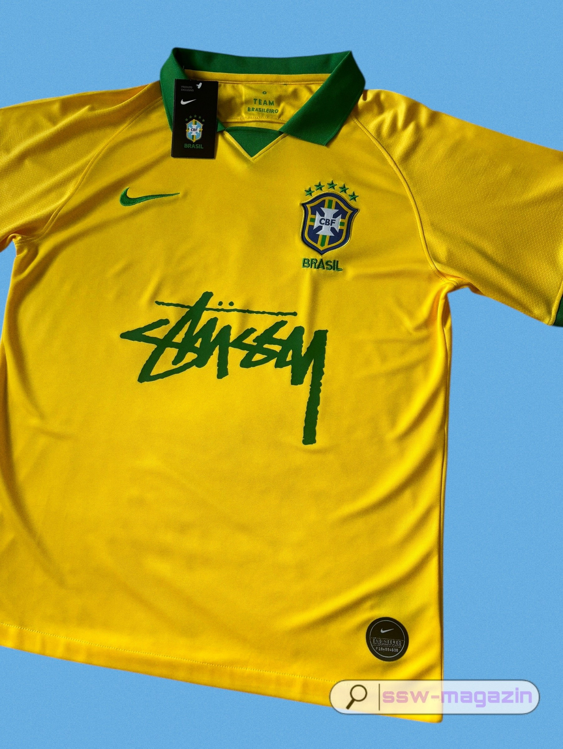 Джерси сборной бразилии stussy 2025 купить. Футбольный магазин — ssw_magazin