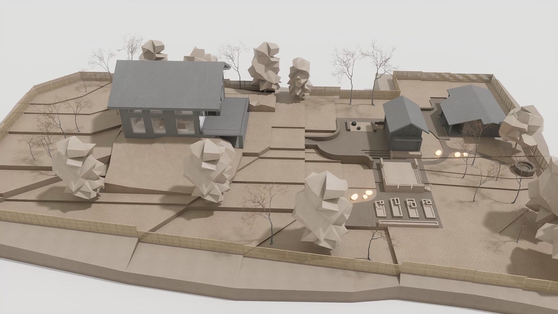 Загородный дом Сикачи-Алян. Архитектурно-дизайнерское бюро ROOMS