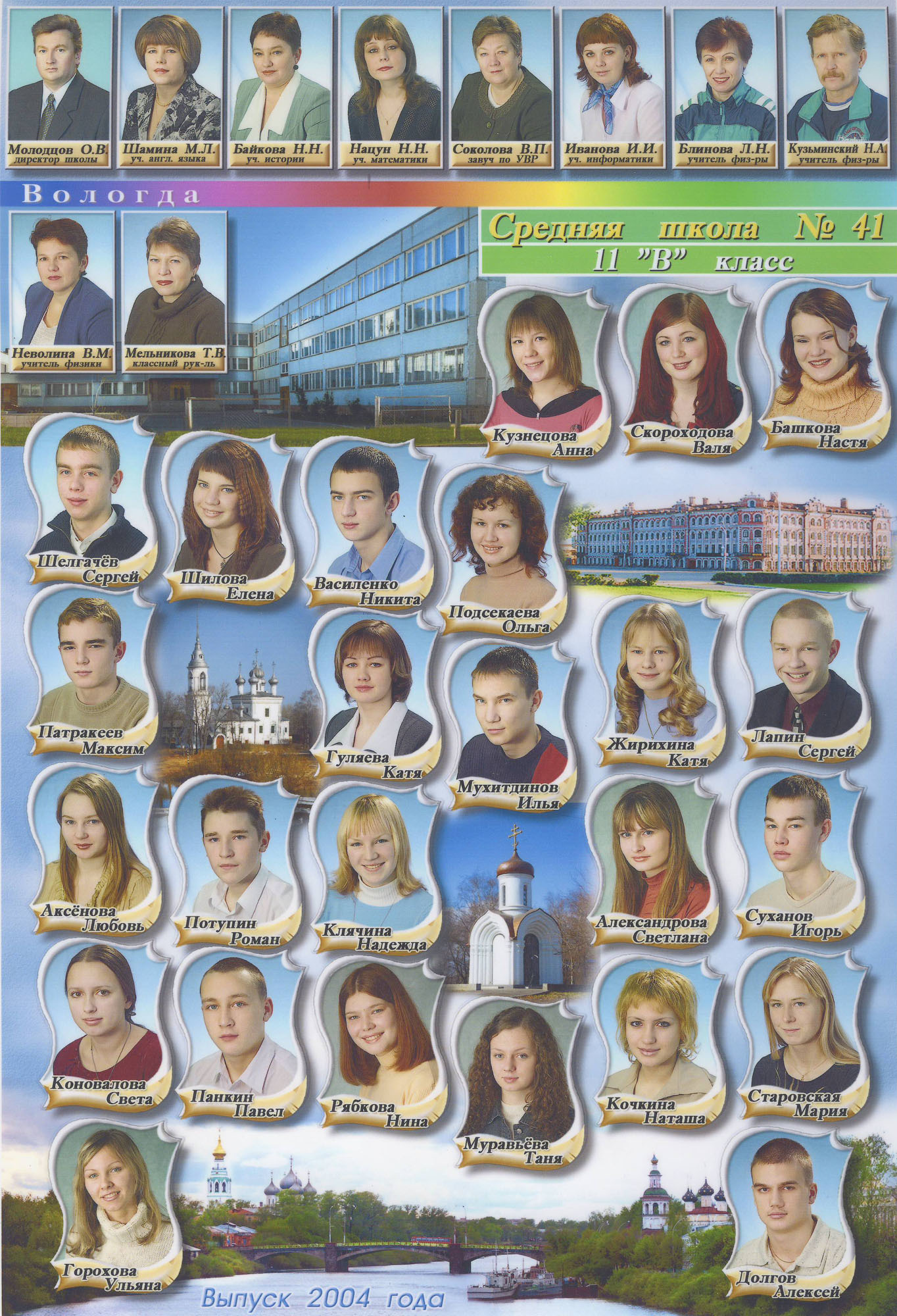 Выпуск 2004 |11-В