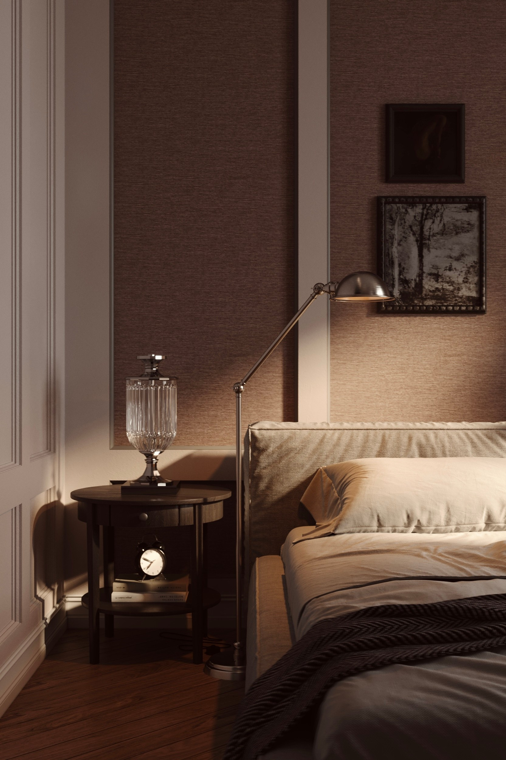 Classic style apartment in the center of St. Petersburg. Cg artist Shchapov Dmitry