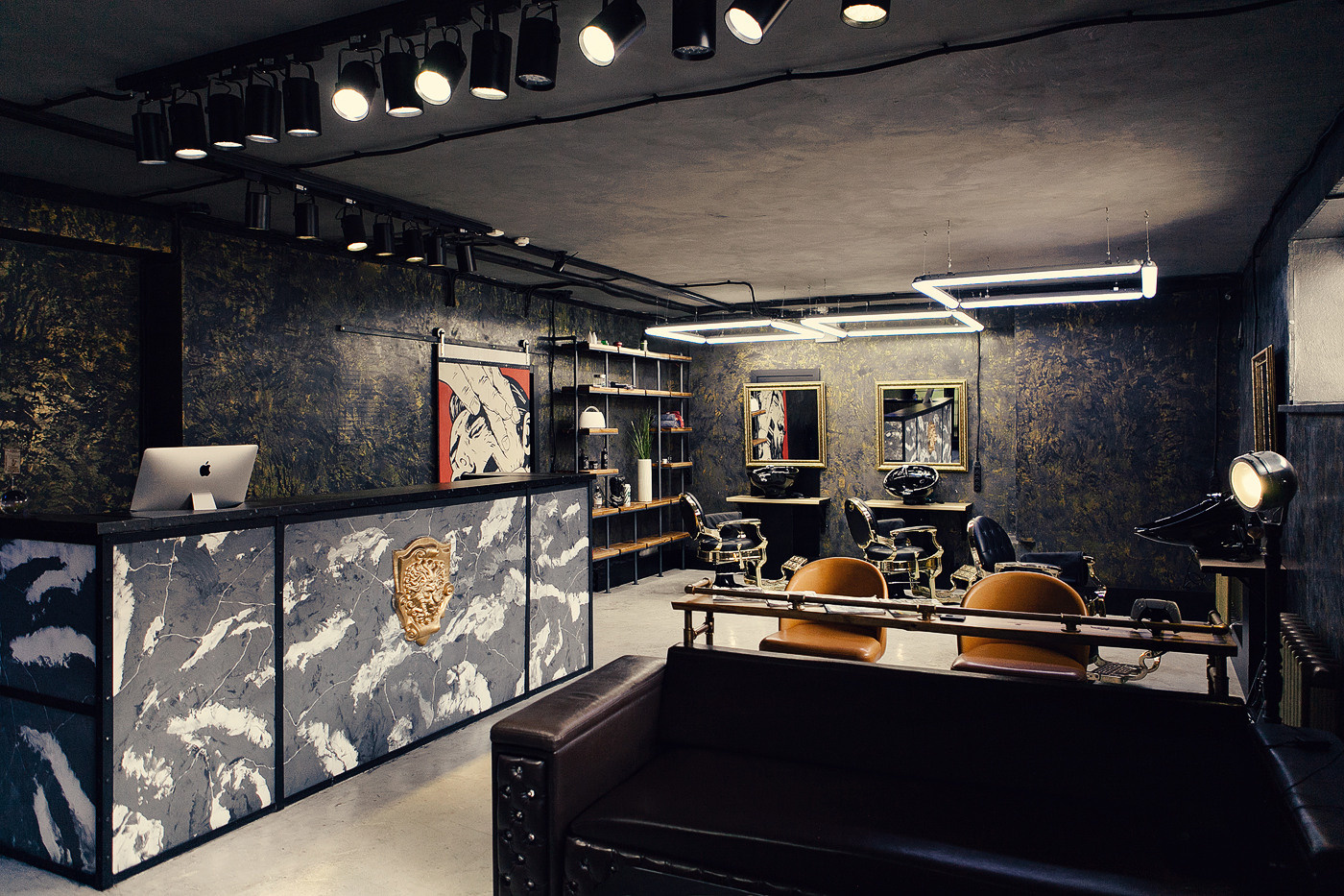 Barbershop Viking _ интерьер