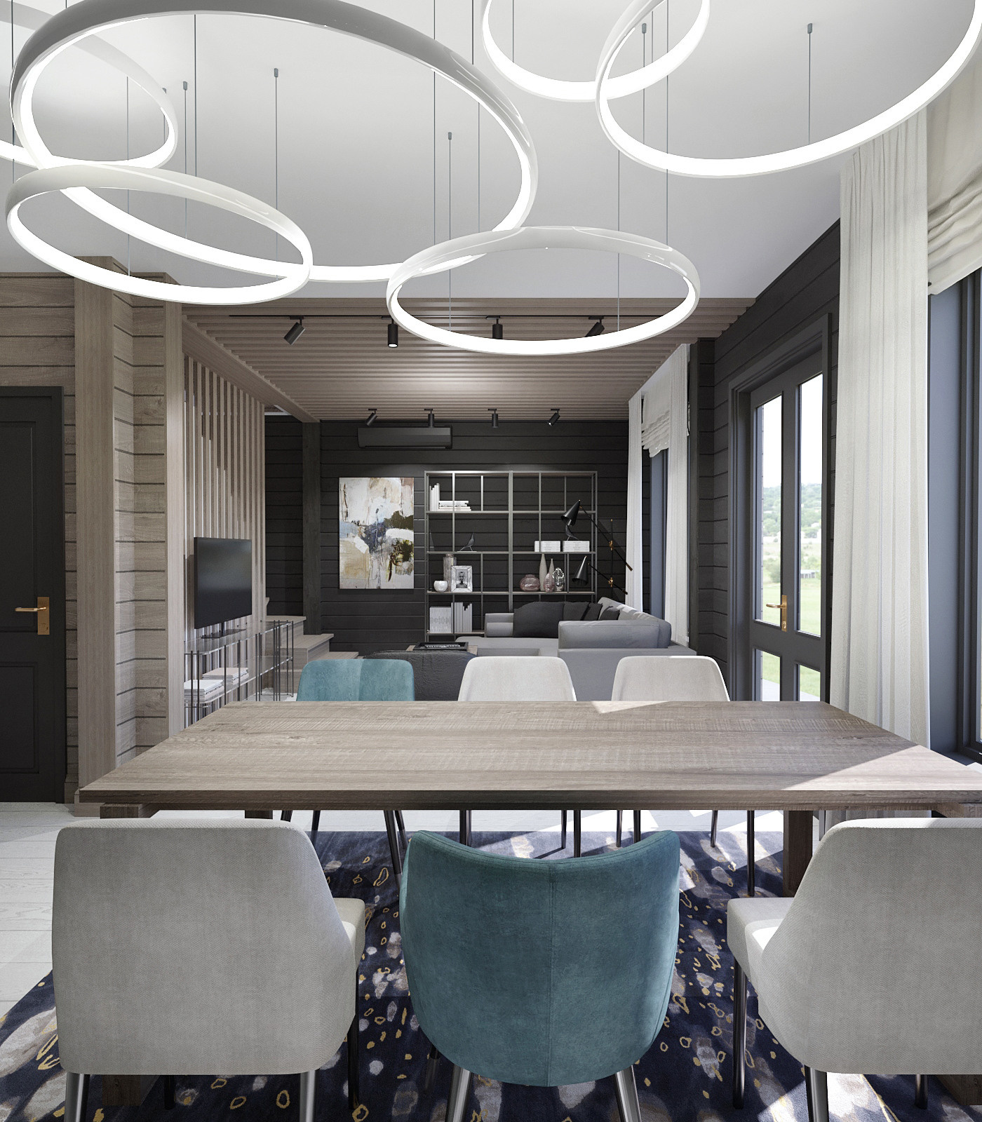 Загородный дом А