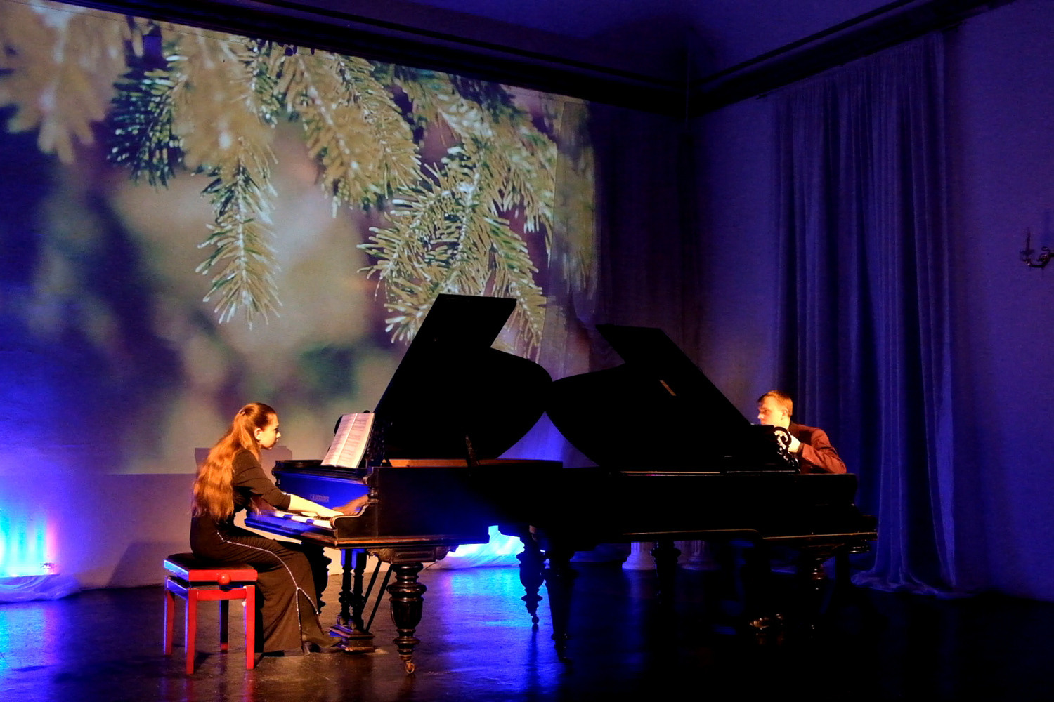 особняк Шрёдера, Дом Шрёдера, фортепианный концерт