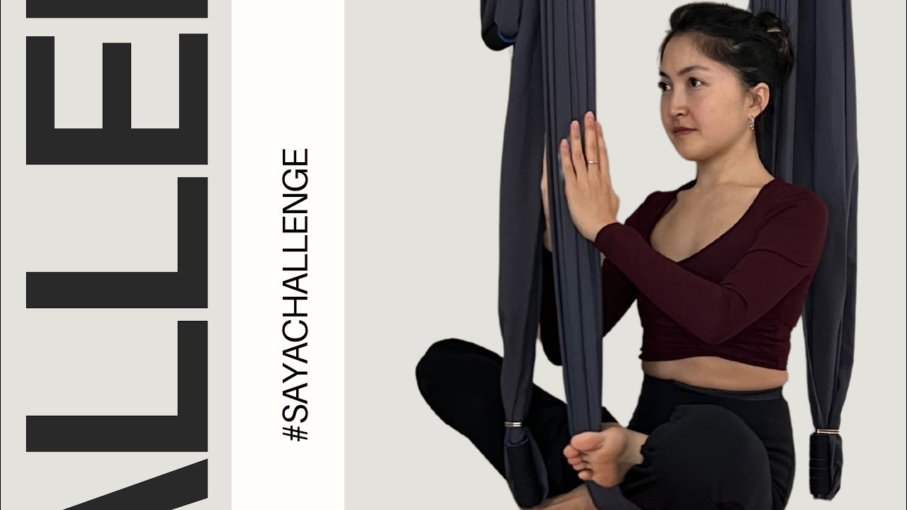 #sayachallenge. Преподаю и провожу обучение по флай йоге