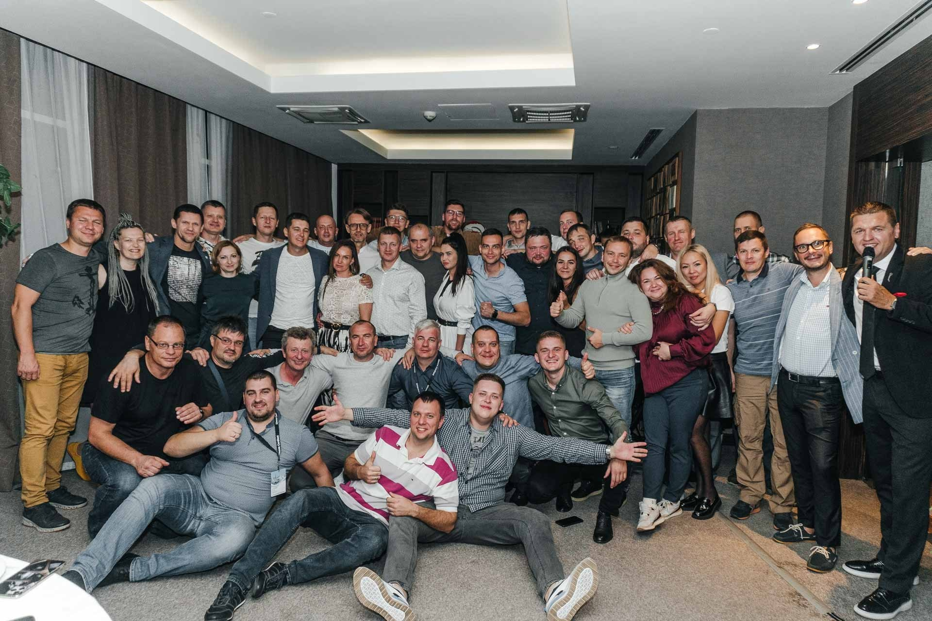 Общее фото со встречи организации