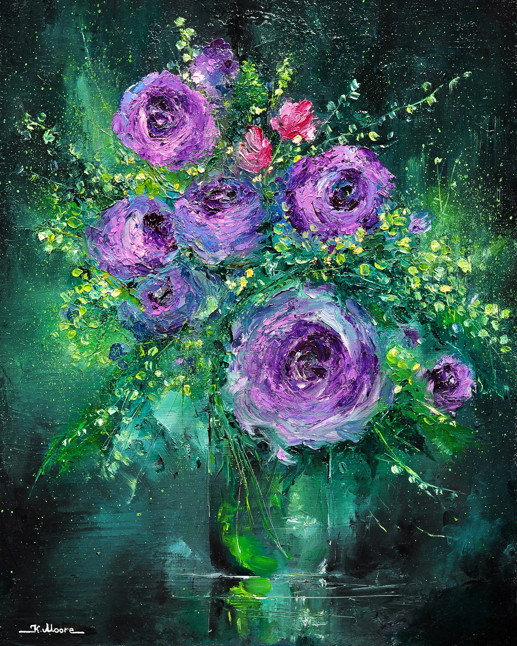 Paintings with flowers