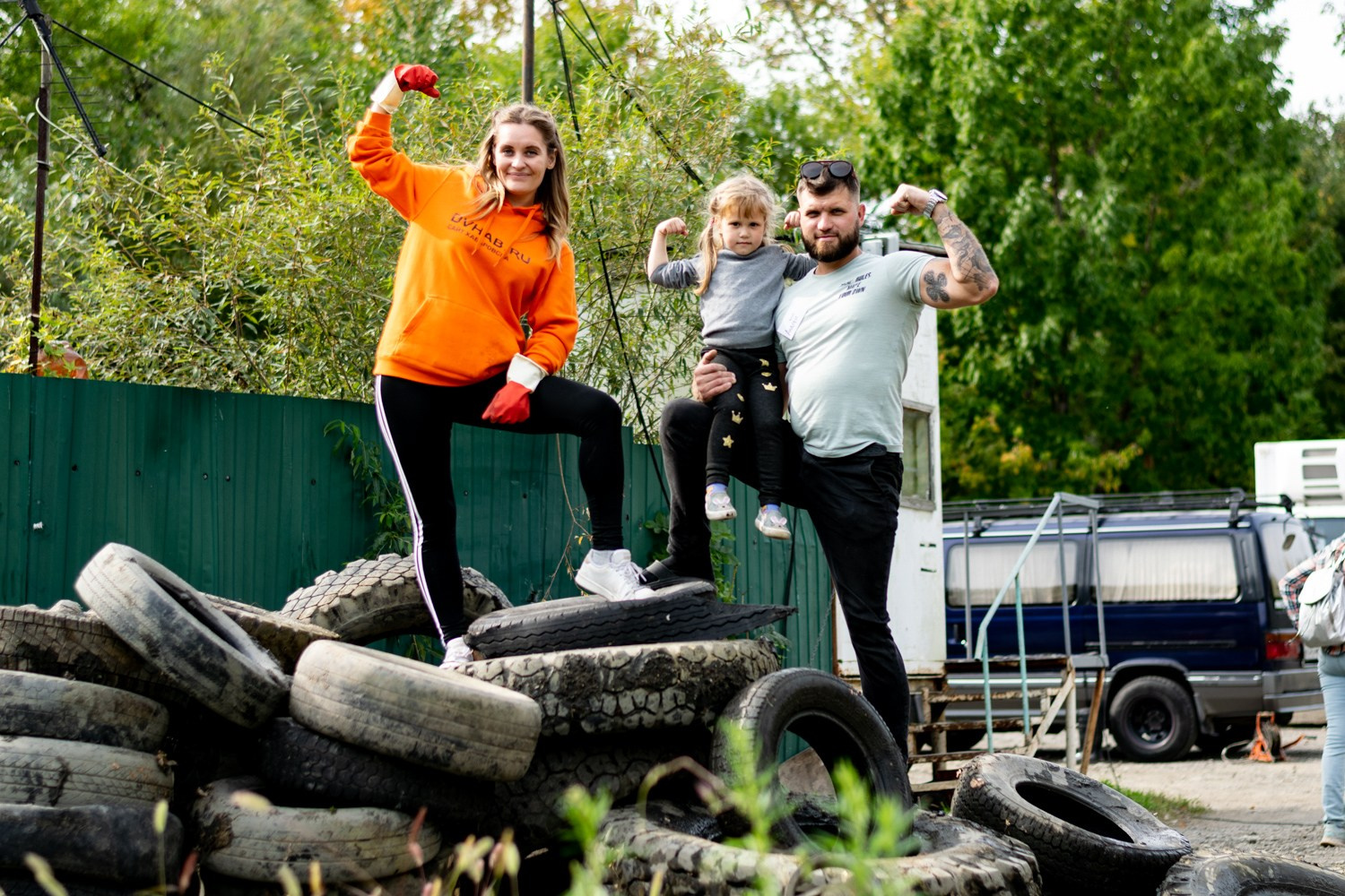 Экологическая акция в Индустриальном районе Хабаровска. Фотограф Антон Курдюмов. Фотограф в Хабаровске Антон Курдюмов FOTO-27.RU