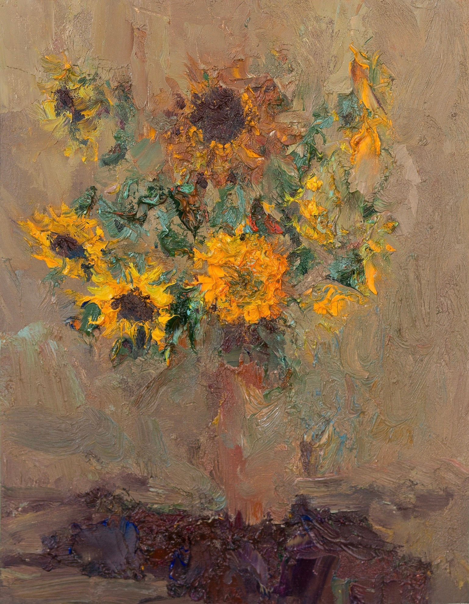 Подсолнухи