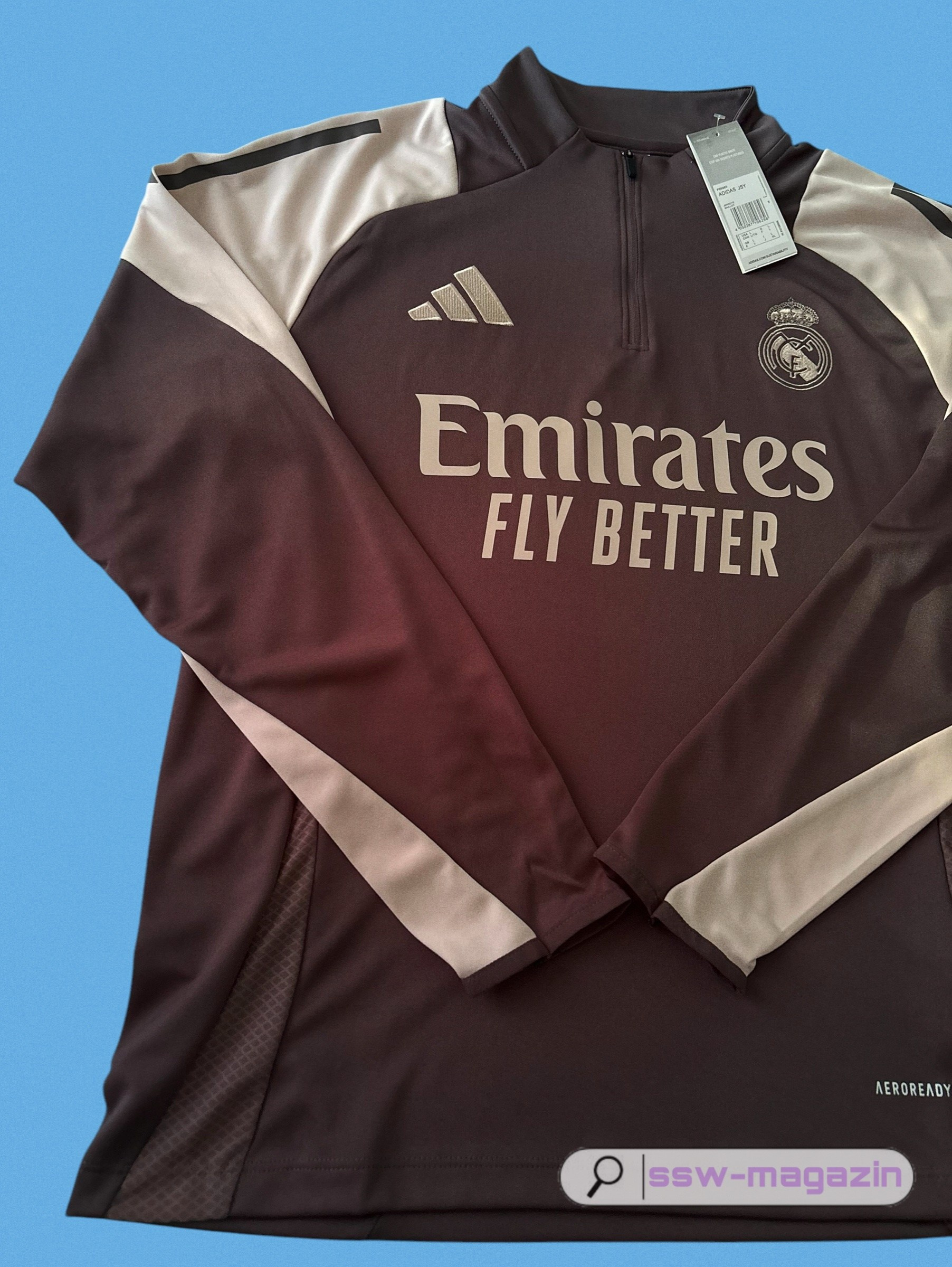 Кофта для тренировок real madrid 2025-2026 купить. Футбольный магазин — ssw_magazin